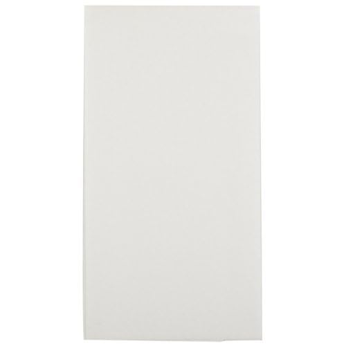 Hoffmaster 856499 Linen-Like Guest Towel, 1/6 Fold, 12' Width x 17' Length, White (5 Pack of 100) image